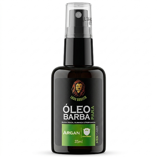 Óleo para Barba Argan Men Care Leon Barber 35ml