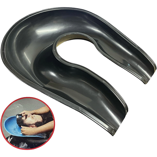 Lavatório Portátil para Barba Preto Santa Clara