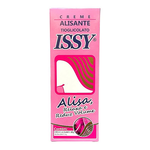 Creme Alisante tioglicolato reduz volume 80g ISSY