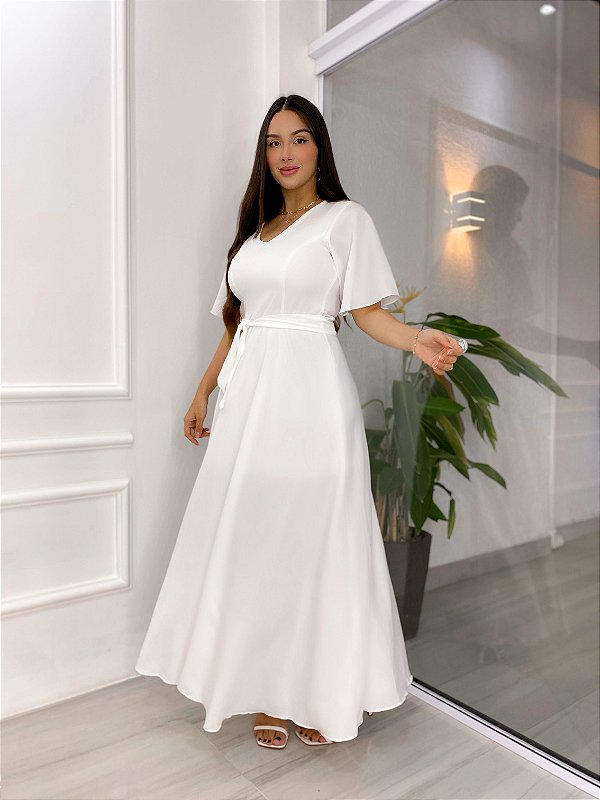 Vestido Catarina - Off White