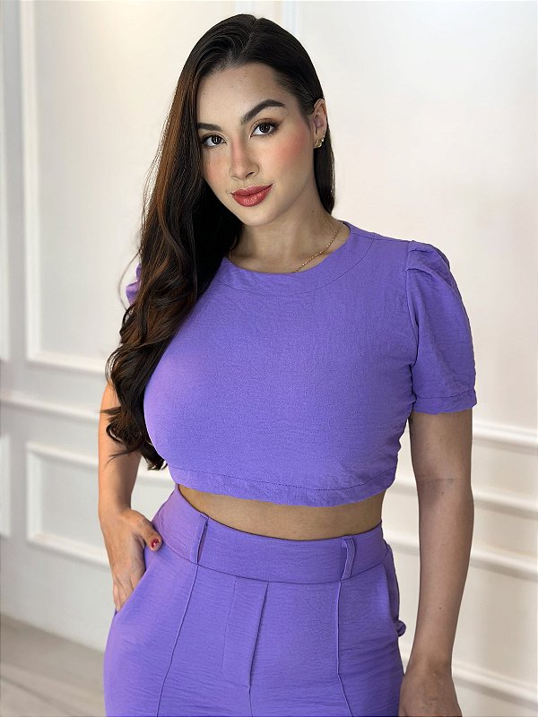 Cropped Helena - Lavanda
