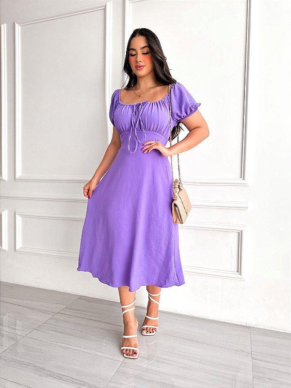 Vestido Bianca - Lavanda