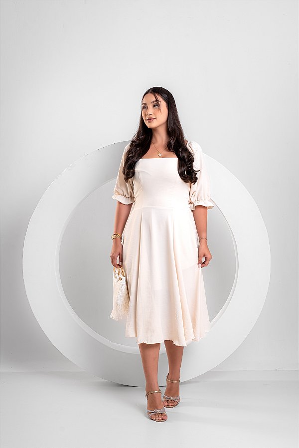 Vestido Heloisa - Tapioca