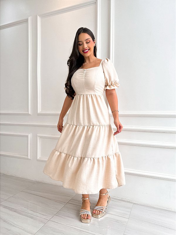 Vestido Tereza - Tapioca