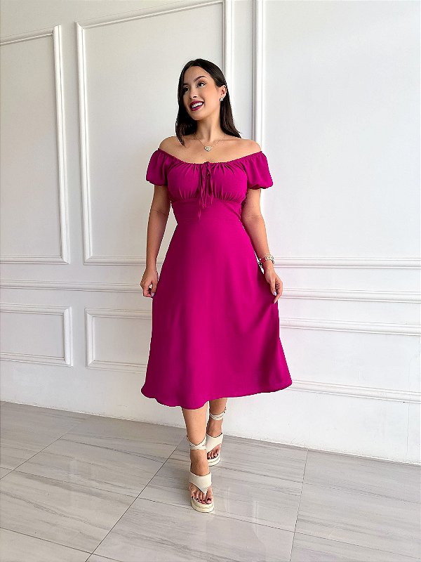 Vestido Bianca - Orquídea