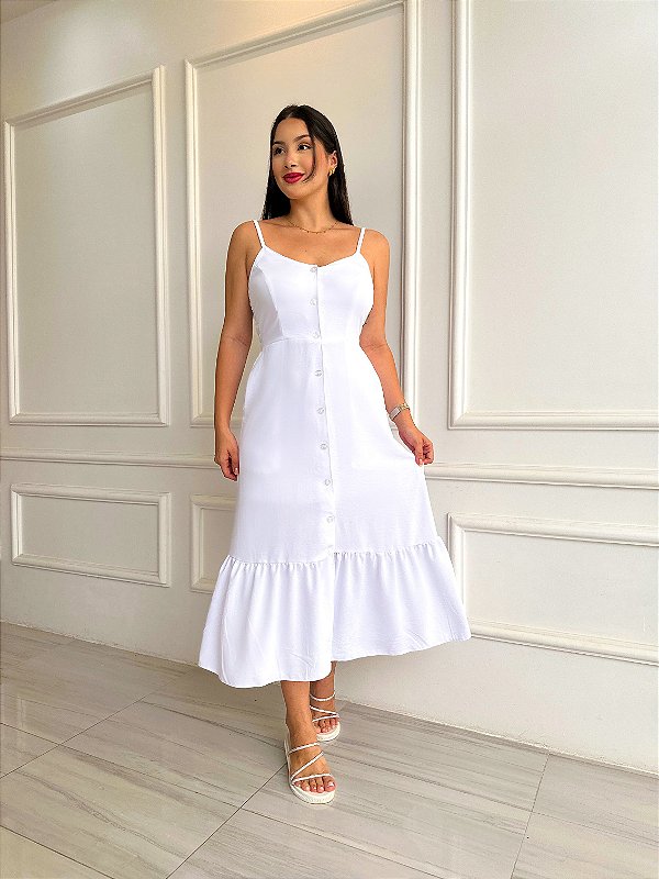 LEVES DEFEITOS - Vestido Júlia - Branco