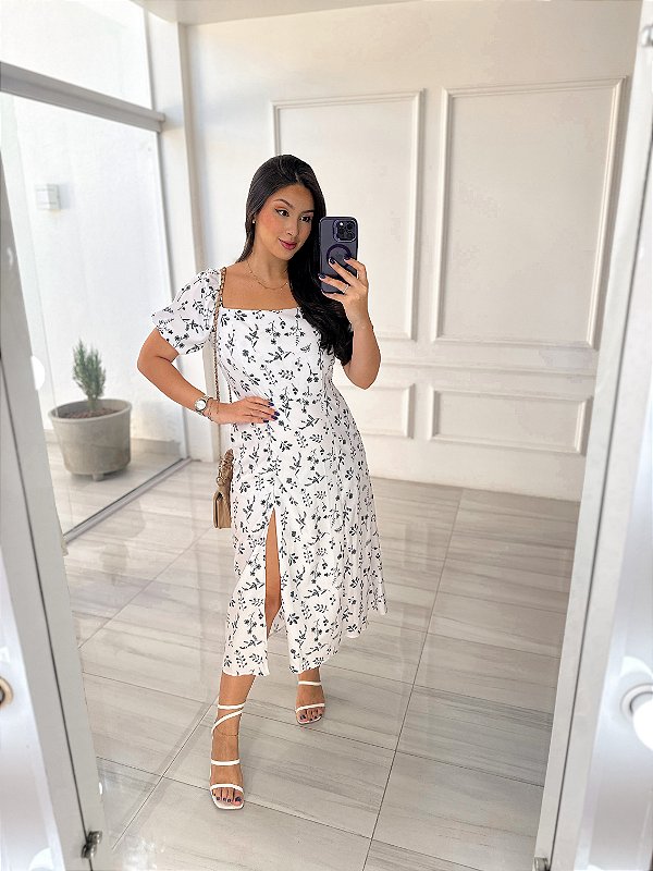 Vestido Odete - Floral