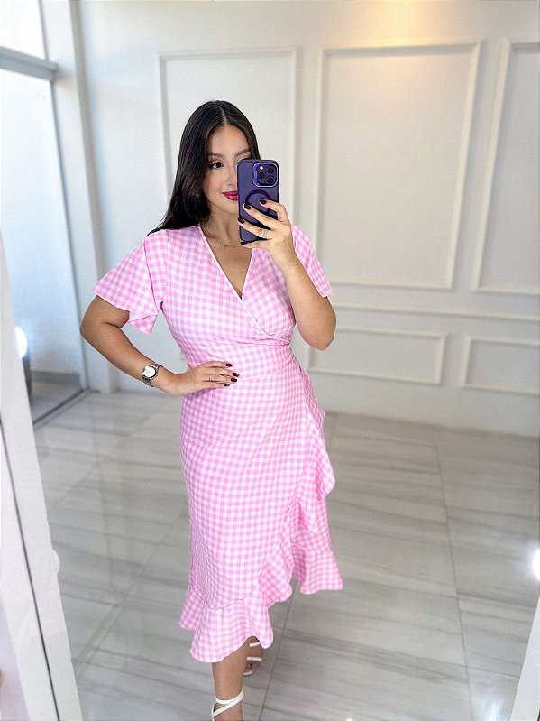 Vestido Diana - Xadrez