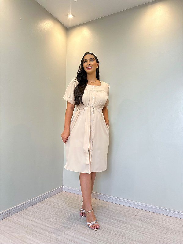 Vestido Vitória - Tapioca