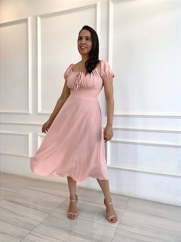 Vestido Bianca - Nude