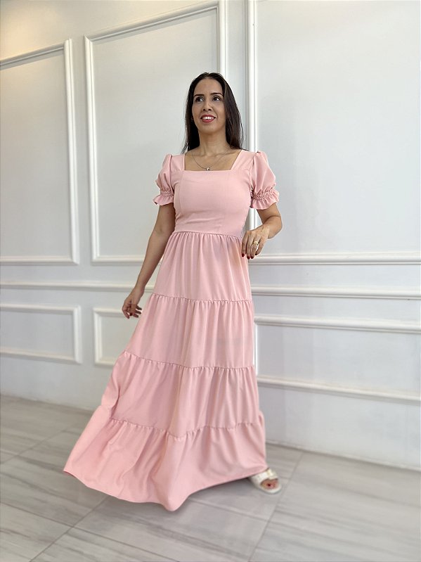 Vestido Giovana - Nude