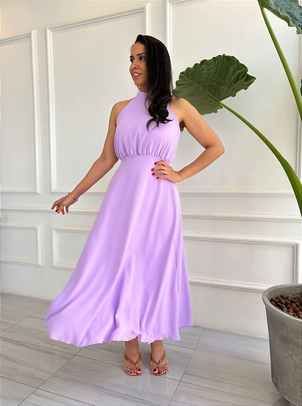 Vestido Pérola - Lavanda