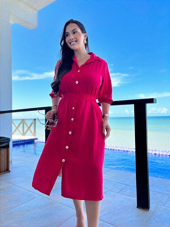Vestido Melissa - Magenta