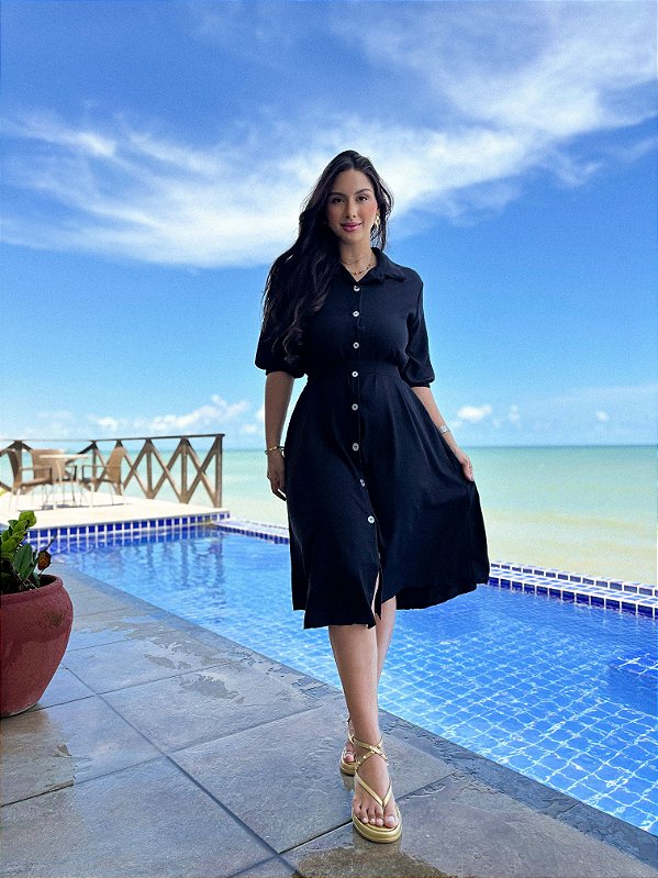 Vestido Melissa - Preto