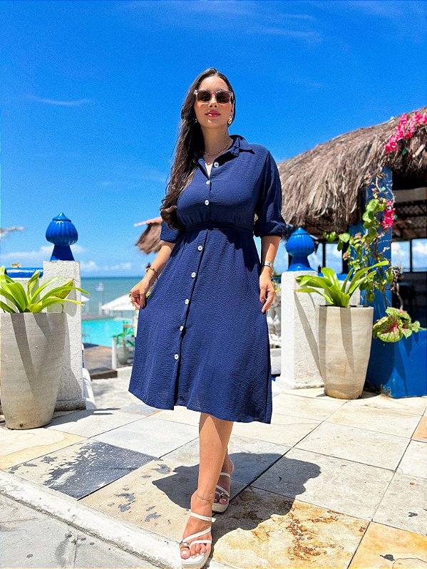 Vestido Melissa - Marinho