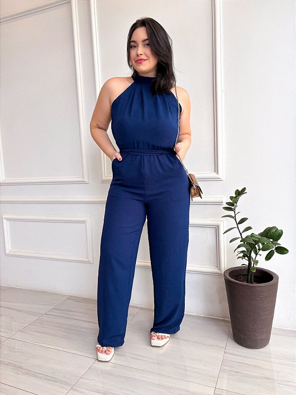 Macacão Serena - Marinho