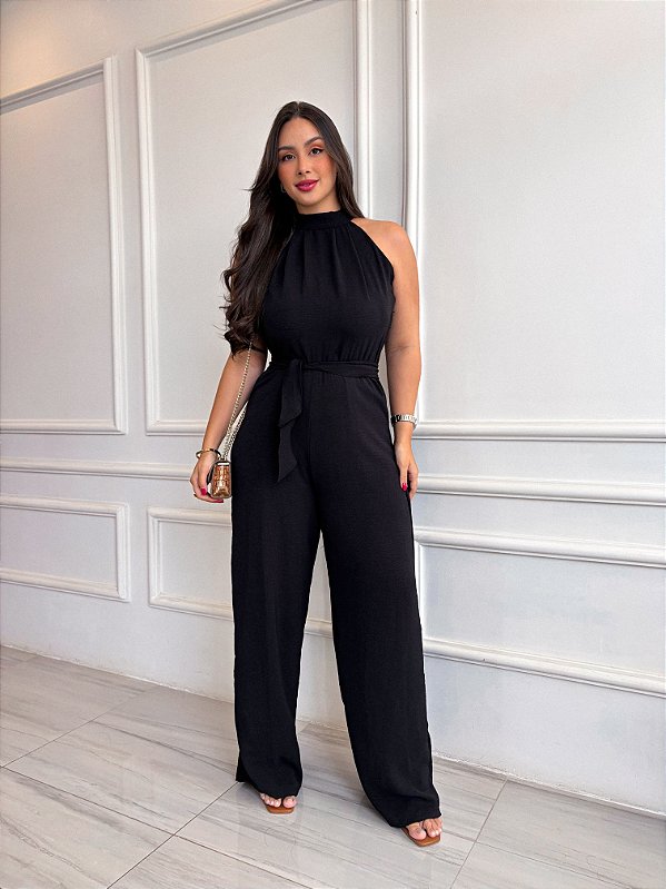 Macacão Serena - Preto