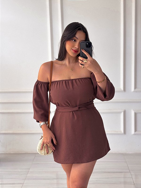 Macaquinho  Clara - Marrom