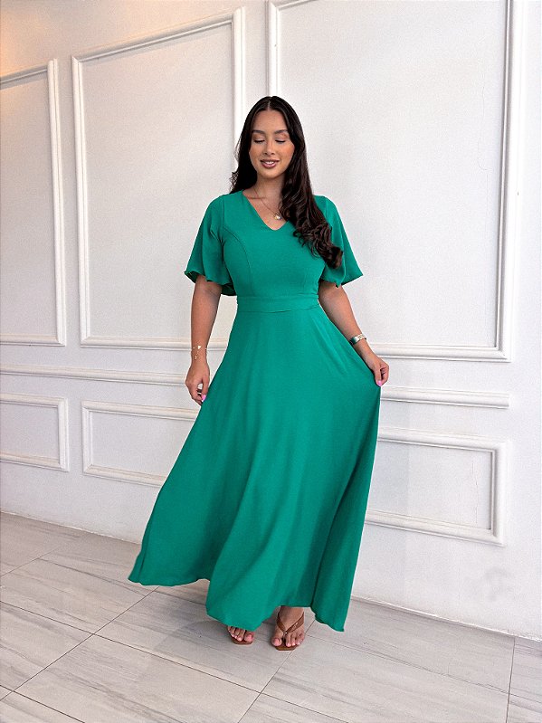 Vestido Catarina - Esmeralda