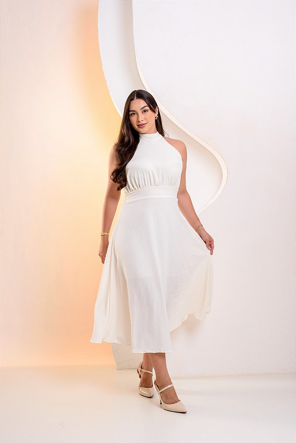 Vestido Pérola - Off