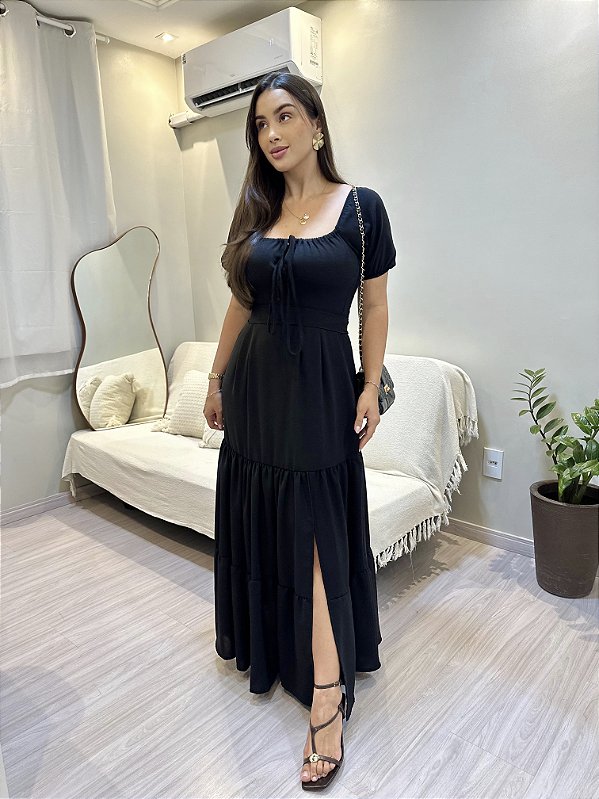 Vestido Alessandra - Preto