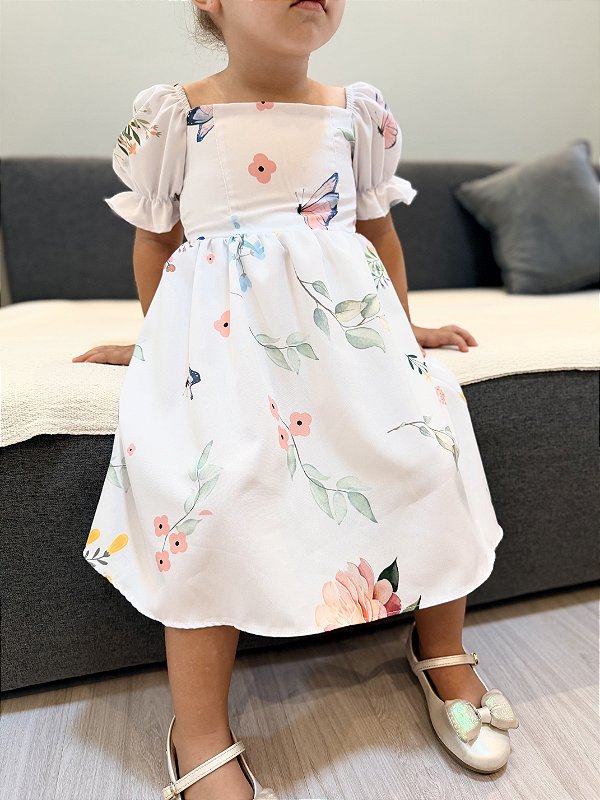 Vestido Helô - Estamp. Floral