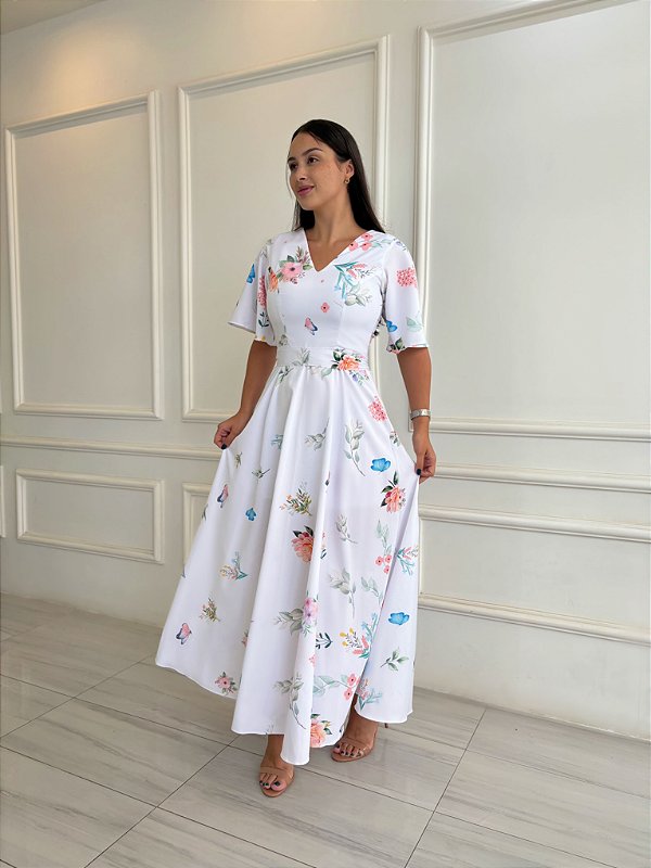Vestido Catarina - Estamp. Floral