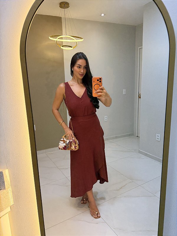 Saia Envelope Lívia - Marsala