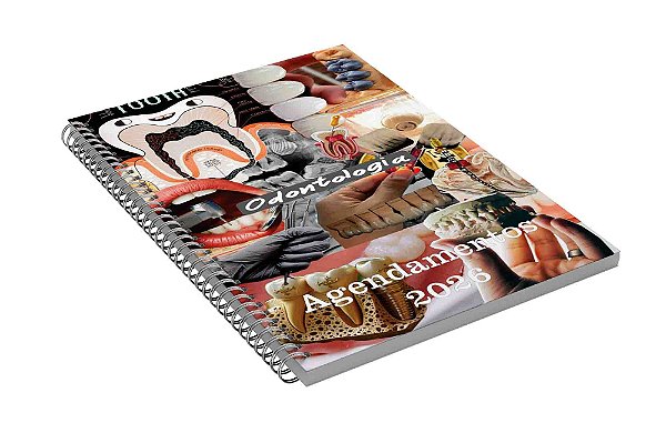 Agenda Dentista 2026 Clientes Cod AGDC03