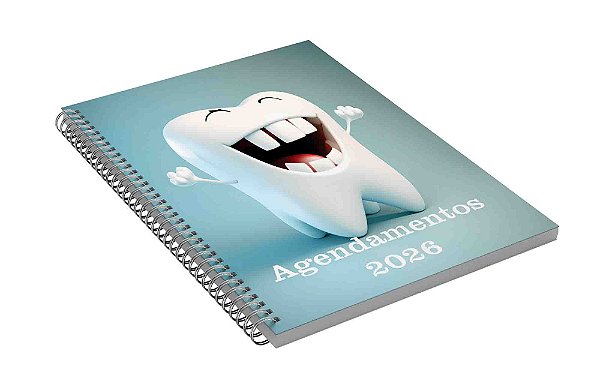 Agenda Dentista 2026 Clientes Cod AGDC04