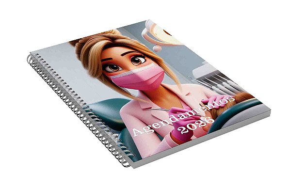 Agenda Dentista 2026 Clientes Cod AGDC05