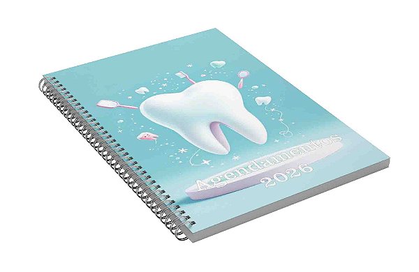 Agenda Dentista 2026 Clientes Cod AGDC06