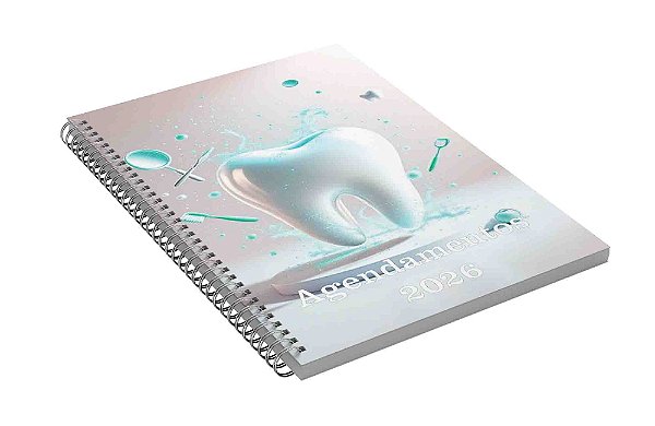 Agenda Dentista 2026 Clientes Cod AGDC08