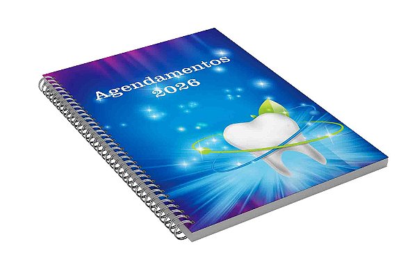 Agenda Dentista 2026 Clientes Cod AGDC12