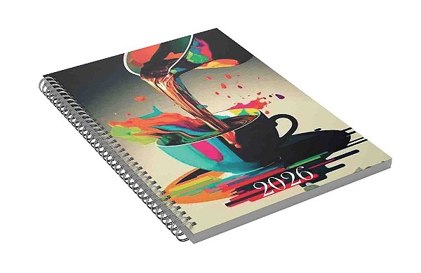 Agenda Simples 2026 A4 Cod AC26A442