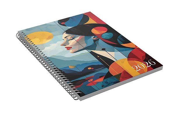 Agenda Simples 2026 A4 Cod AC26A444