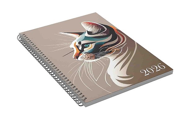 Agenda Simples 2026 A4 Cod AC26A445