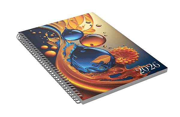 Agenda Simples 2026 A4 Cod AC26A447