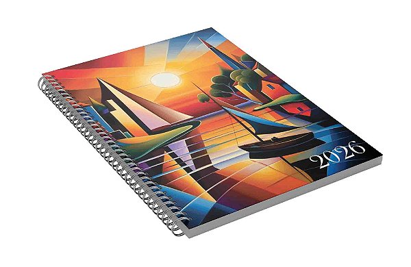 Agenda Simples 2026 A4 Cod AC26A449