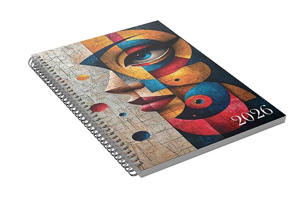Agenda Simples 2026 A4 Cod AC26A452