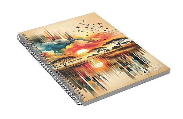 Agenda Simples 2026 A4 Cod AC26A462