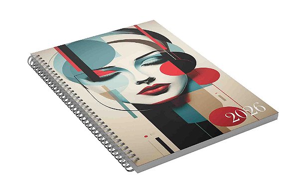Agenda Simples 2026 A4 Cod AC26A465