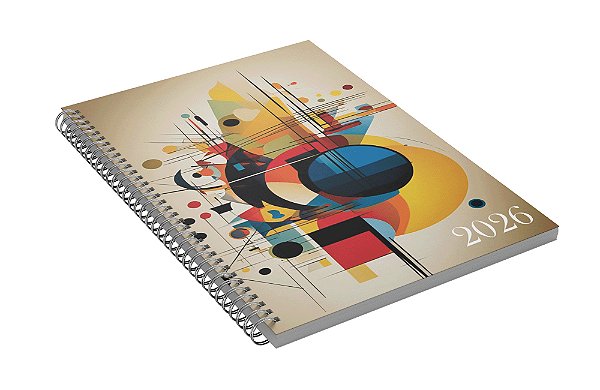 Agenda Simples 2026 A4 Cod AC26A474