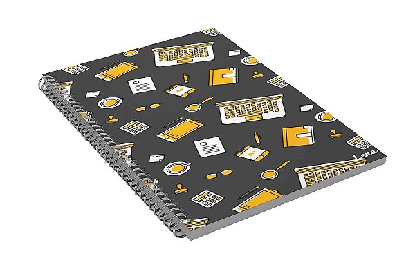 Caderno Controle Financeiro A4 Cod CFA4CP04