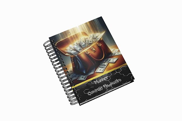 Caderno Controle Financeiro A5 Cod APFCD006