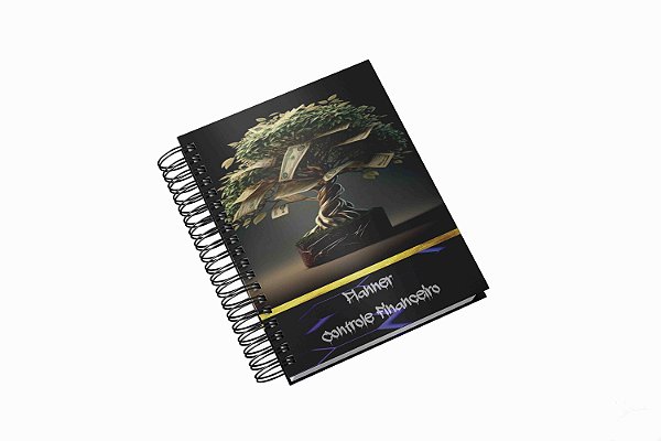 Caderno Controle Financeiro A5 Cod APFCD008