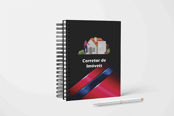Agenda Corretor de Imoveis A5 Cod APCIM01