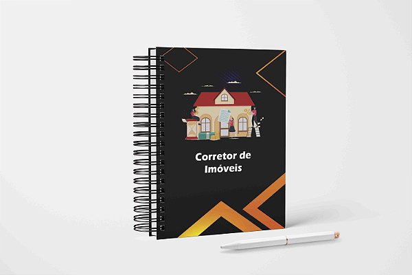 Agenda Corretor de Imoveis A5 Cod APCIM02