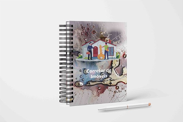 Agenda Corretor de Imoveis A5 Cod APCIM05