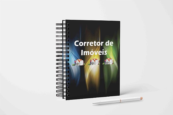 Agenda Corretor de Imoveis A5 Cod APCIM06